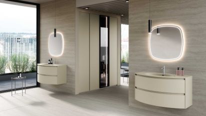 Mobili da Bagno con Maniglia a Gola